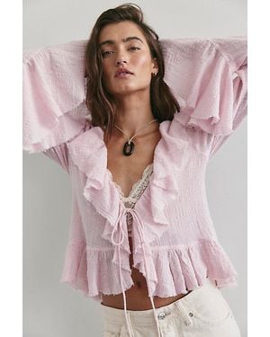 Free People Fp One Bela Blouse - Pink