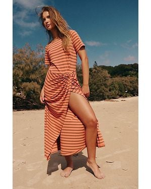 free-est Born To Beach Midi Dress By - Blue