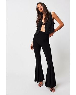 Norma Kamali Fishtail Trousers - Black