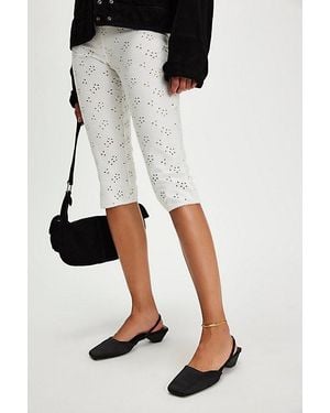 Free People Fitler Square Slingback Heels - Black