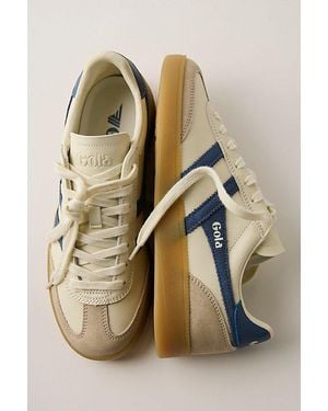 Gola Viper Leather Sneakers - Natural