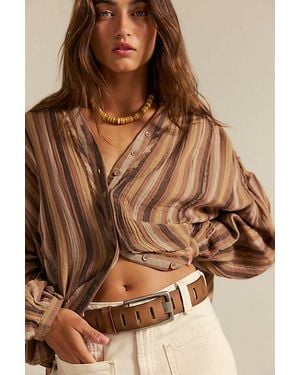 Free People Jona Belt - Brown