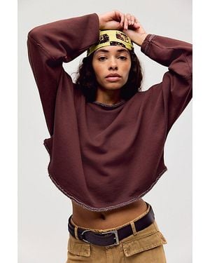 Free People To The East Pullover - Red