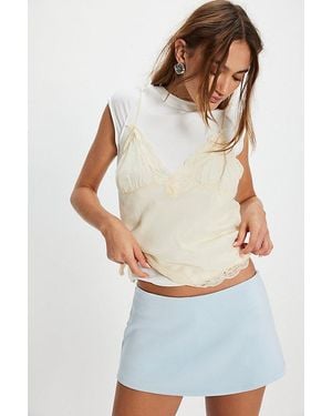 geel Aria Skort - White