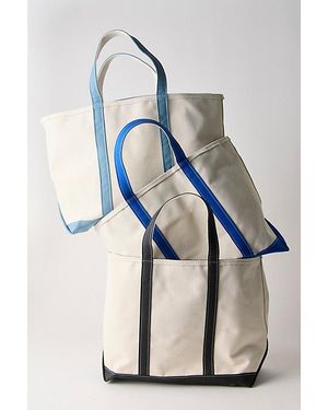 L.L. Bean L. L.Bean Boat And Tote, Zip-Top, Large - Blue