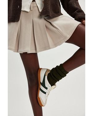 Gola Elan Leather Sneakers - Natural