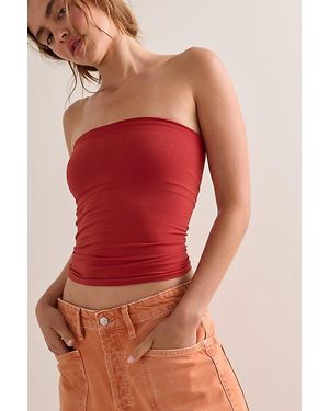 Intimately By Free People The Carrie Tube Top By - Red