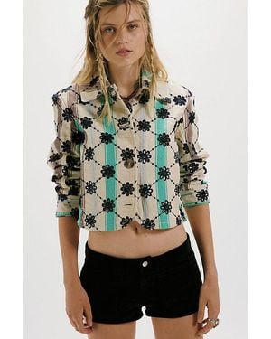 Free People Cassie Mod Jacket - Green