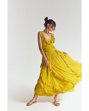 free-est Marsai Maxi Dress By - Yellow