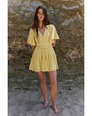 free-est Fia Mini Dress By - Grey