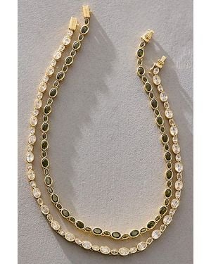 Daisy London X Free People Adeline Tennis Necklace - Multicolour