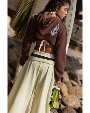 Fp Movement Studio Hoodie Shrug - Brown