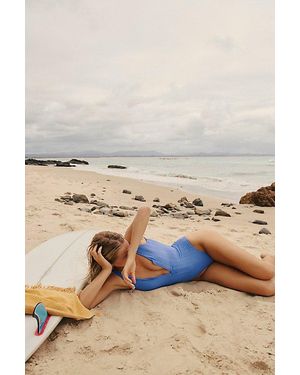 Toast Signature Zip One-Piece Surf Suit - Metallic