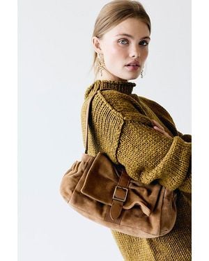 Free People Palermo Cinched Bag - Brown