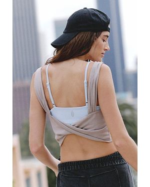 Fp Movement Twist And Turn Cupro Tank - Natural