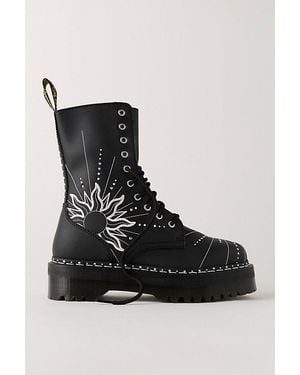 Dr. Martens Jadon Hi Solar Flare Boots - Black