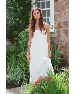 Free People Sky Dancing Midi Dress - White