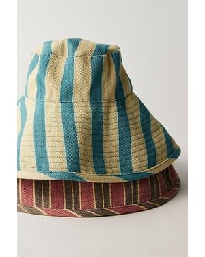 Free People Oversized Washed Bucket Hat - Green