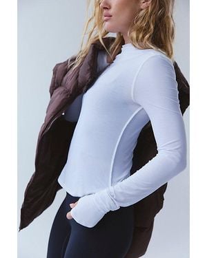 Fp Movement Tempo Sunrise Funnel Long Sleeve - Blue