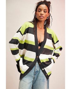 Free People League Of Her Own Cardigan - Multicolour