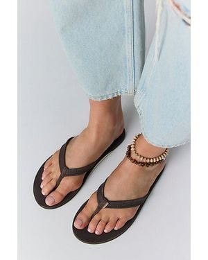 Hari Mari Fields Flip Flops By - Blue