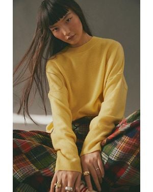 Free People Tomorrow Cashmere Crewneck - Multicolor