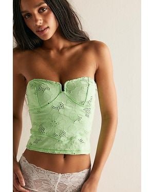 Intimately By Free People Ever Afternoon Tube Top By - Green