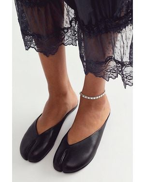 Jeffrey Campbell Lights Out Split-Toe Mules By - Blue