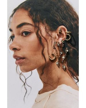 Free People Driftwood Earring Set - Multicolour