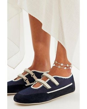 Candice Cooper Dalia Mesh Mary Jane Sneakers - Blue