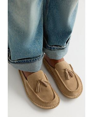 VIBAe Soho Tassel Mules - Blue