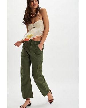 Citizens of Humanity Marcelle Low-Slung Cargo Trousers - Green
