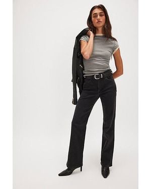 Wrangler Wrancher Mid-Rise Bootcut Jeans - Black