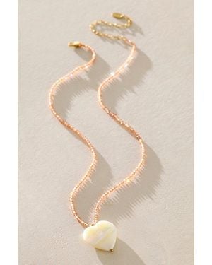 Kozakh Cuore Grande Necklace - Natural