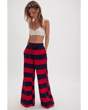 Intimately By Free People You Wish Flare Trousers By - Red