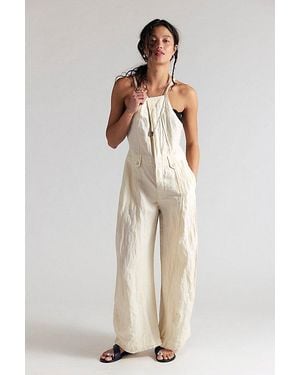 Free People Sylvia Barrel One-Piece - Natural