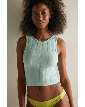 Intimately By Free People Wide Awake Tank Top By - Green