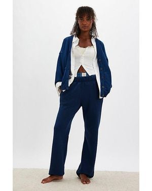 NSF Rowan Straight Leg Sweatpants - Blue
