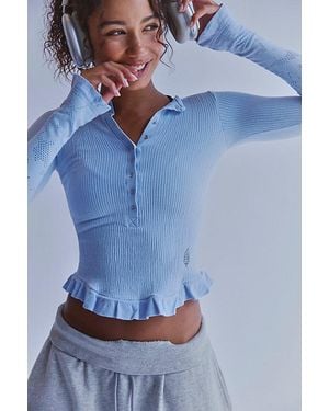 Fp Movement Flowstate Long Sleeve Layer - Blue