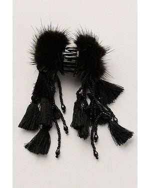 Free People Pop Princess Clip - Black
