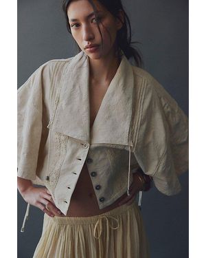 Free People We The Free Camille Cape - Gray