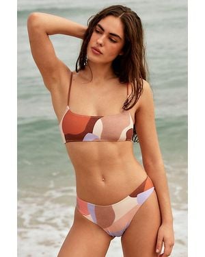 Stone Fox Zola Printed High-Cut Bikini Bottoms - Multicolour