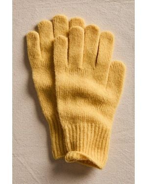 Free People Perfect Cashmere Gloves - Yellow