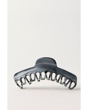 Free People Amelie Acetate Claw Clip - Grey