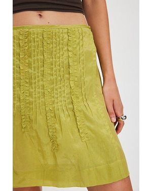 Damson Madder Glinda Ruffle Mini Skirt - Multicolour