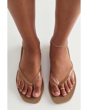 Sleeper Tapered Flip Flops - Brown