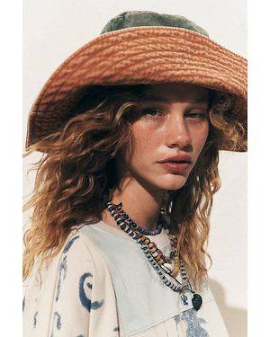 Free People Oversized Washed Bucket Hat - Black