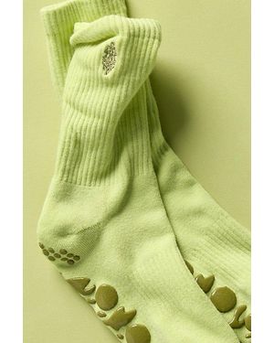 Fp Movement Total Buti Pilates Grip Socks - Green
