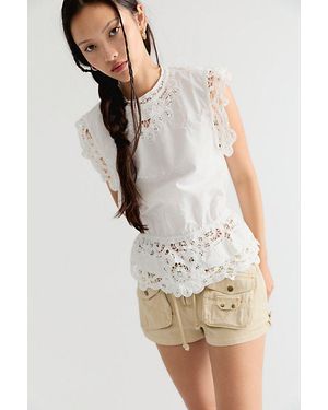 Free People Kaia Shell Top - White
