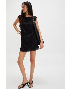 Free People Winifred Mini Dress - Black